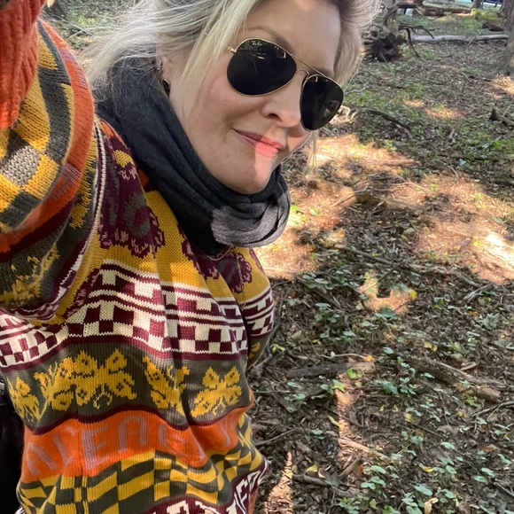 UO Trippy Fair Isle Graphic Sweater - Picture 4 of 6